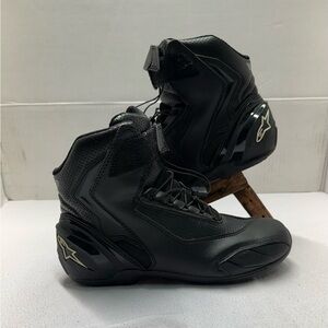 Alpinestars  Vented V2 Motorcycle Boots Mens  size 9 black
